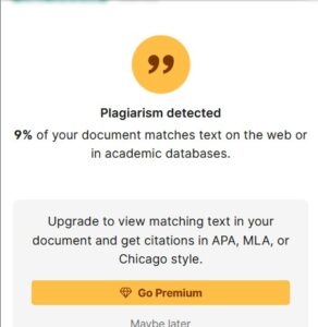 plagiarism detected alert 