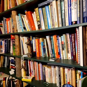 falling book shelf